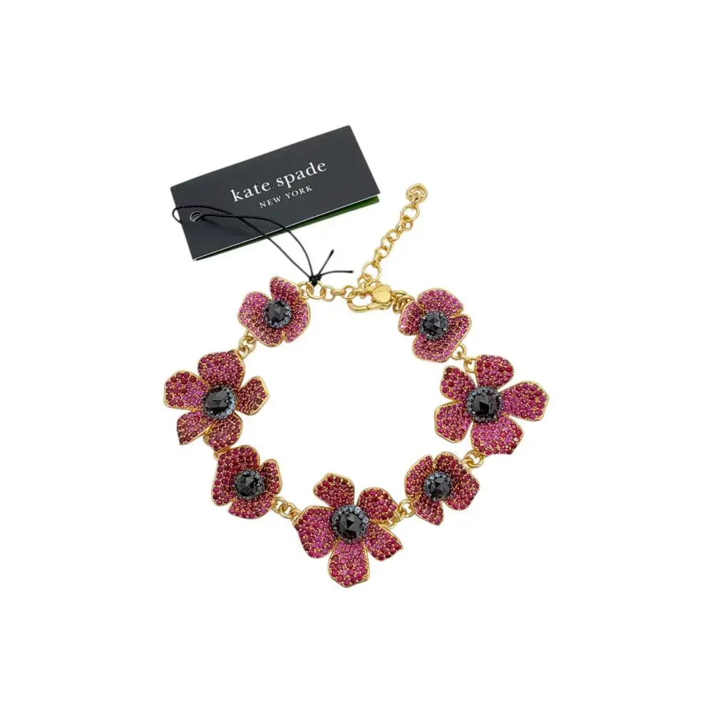 KATE SPADE New York Poppy Power Statement Bracelet